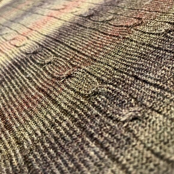 Alfred Dunner Women's Large Ombré Pullover Sweater - Picture 4 of 8